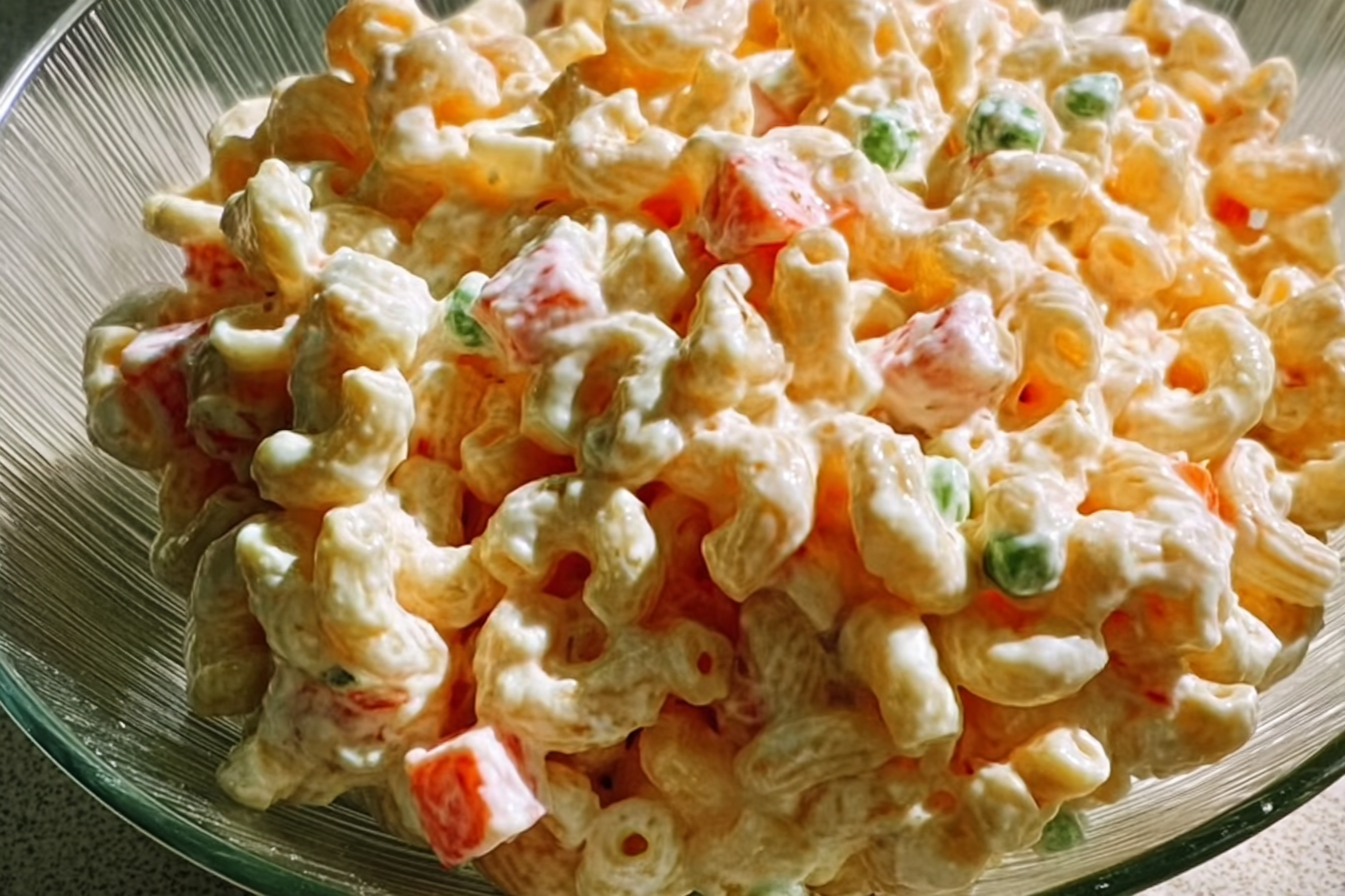 Traditional Hawaiian Macaroni Salad