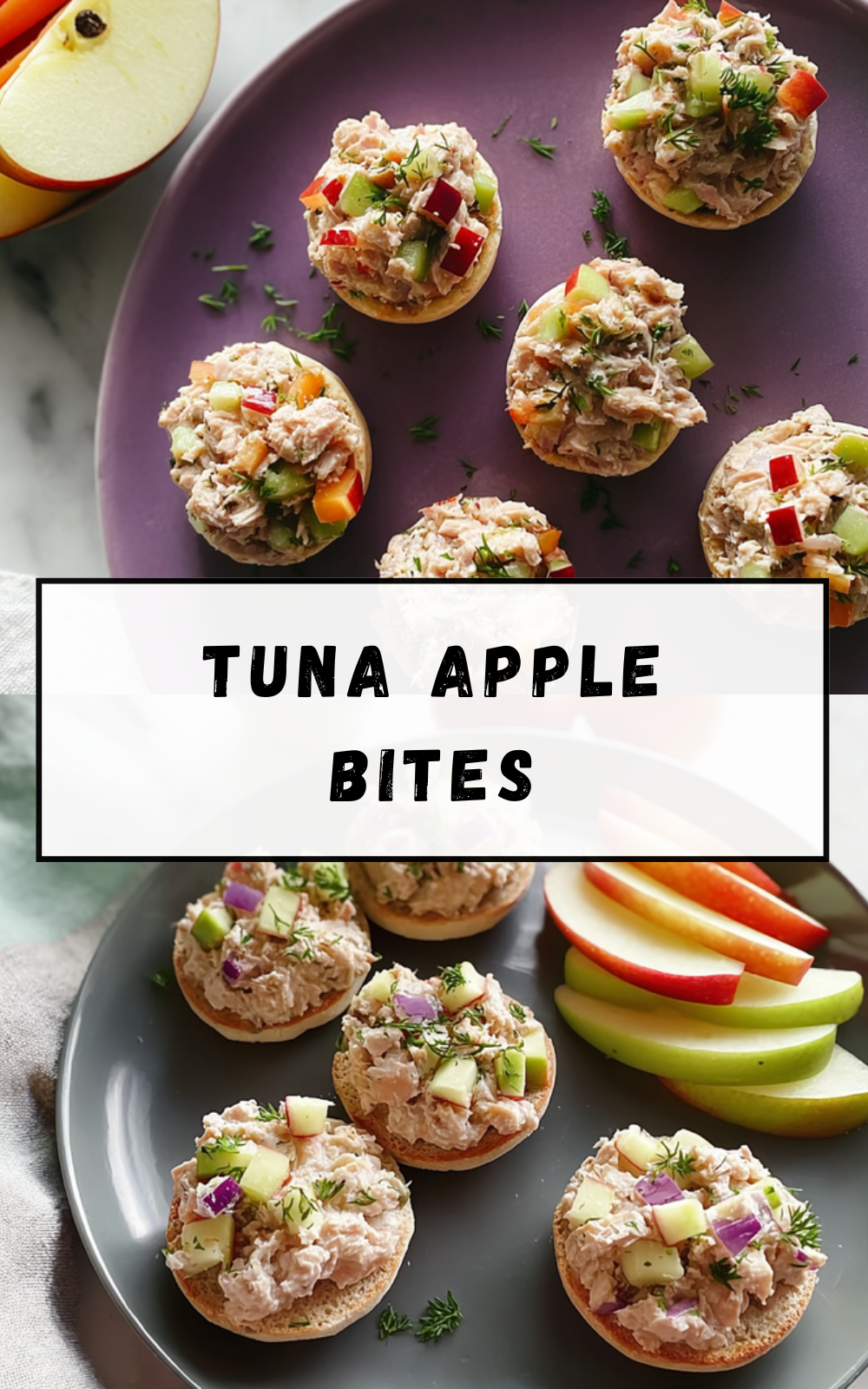Tuna Apple Bites