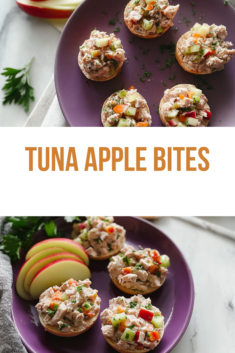 Tuna Apple Bites