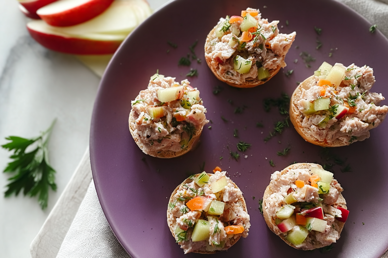 Tuna Apple Bites