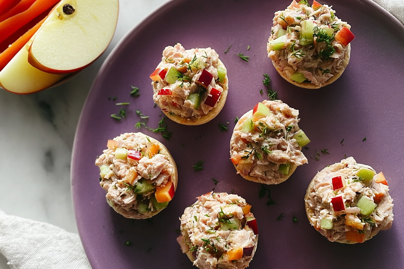 Tuna Apple Bites