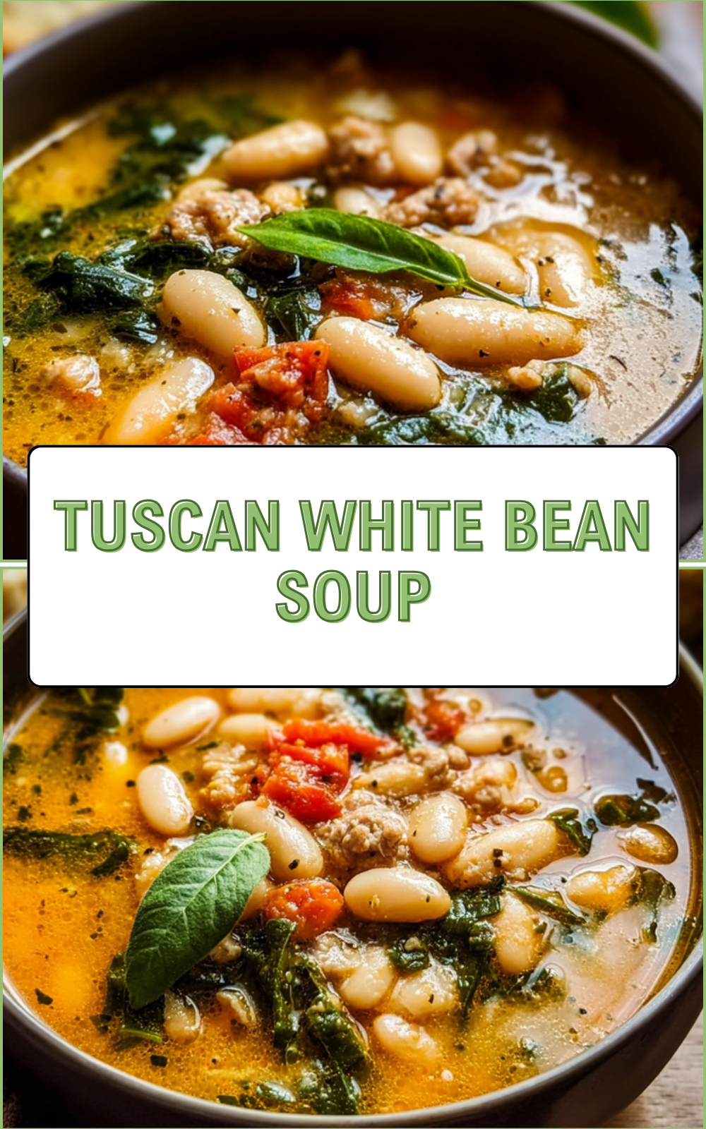 Tuscan White Bean Soup