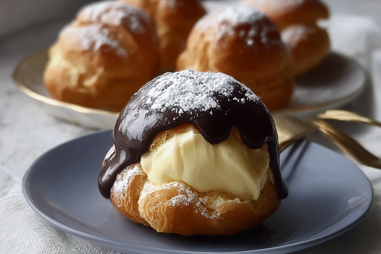 Vanilla Custard Profiterole 20.Png
