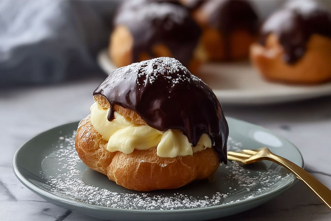 Vanilla Custard Profiterole