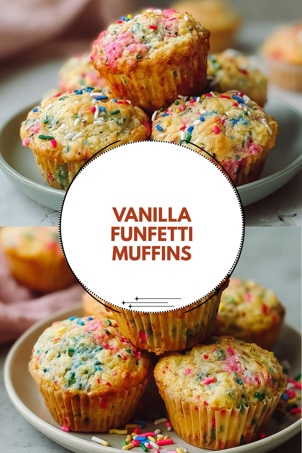 Vanilla Funfetti Muffins
