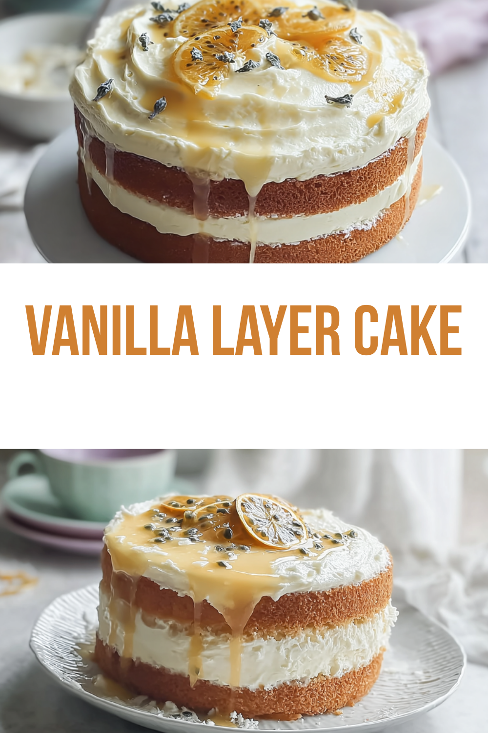 Vanilla Layer Cake