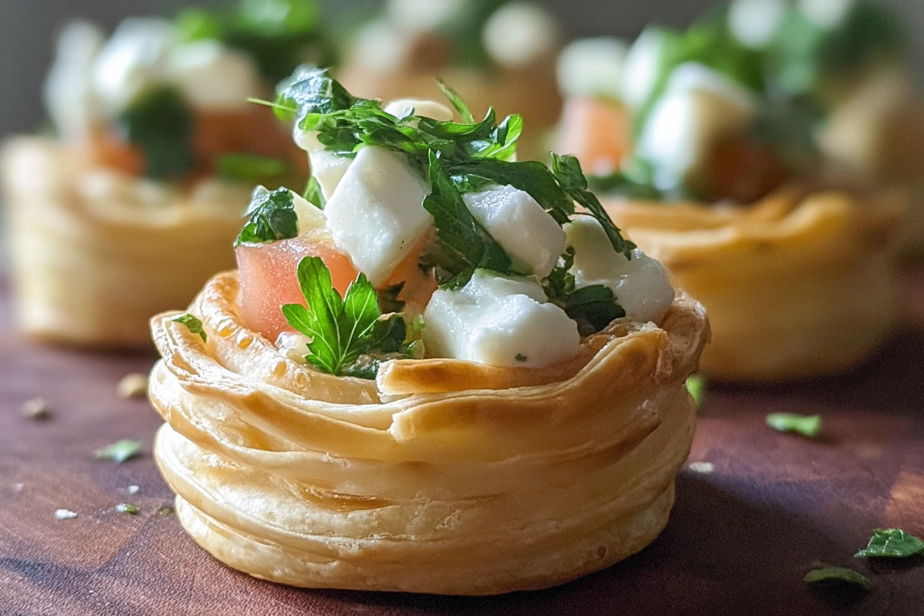 Vol Au Vent Appetizers