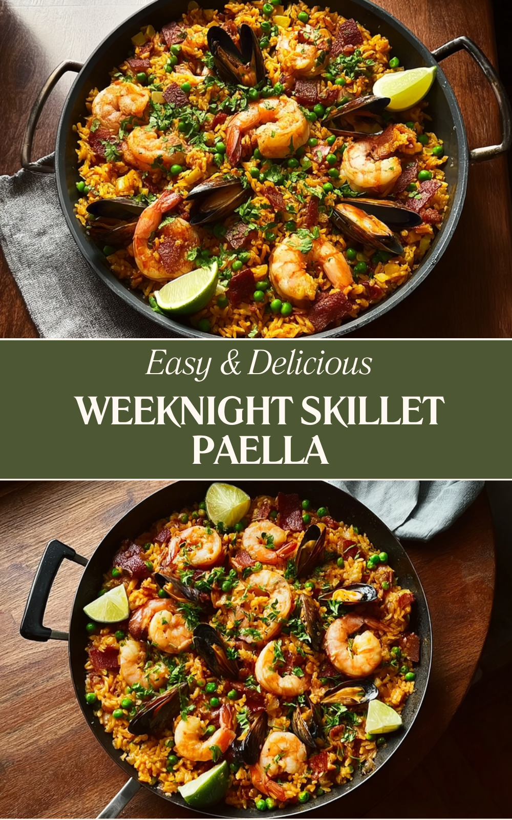 Weeknight Skillet Paella
