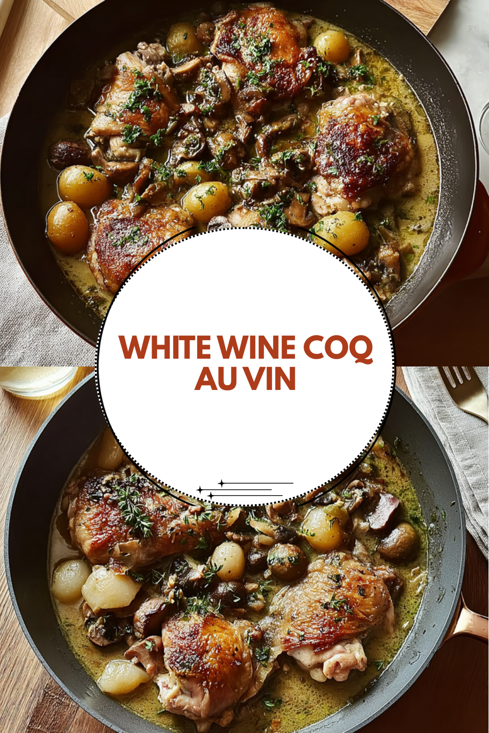 White Wine Coq Au Vin