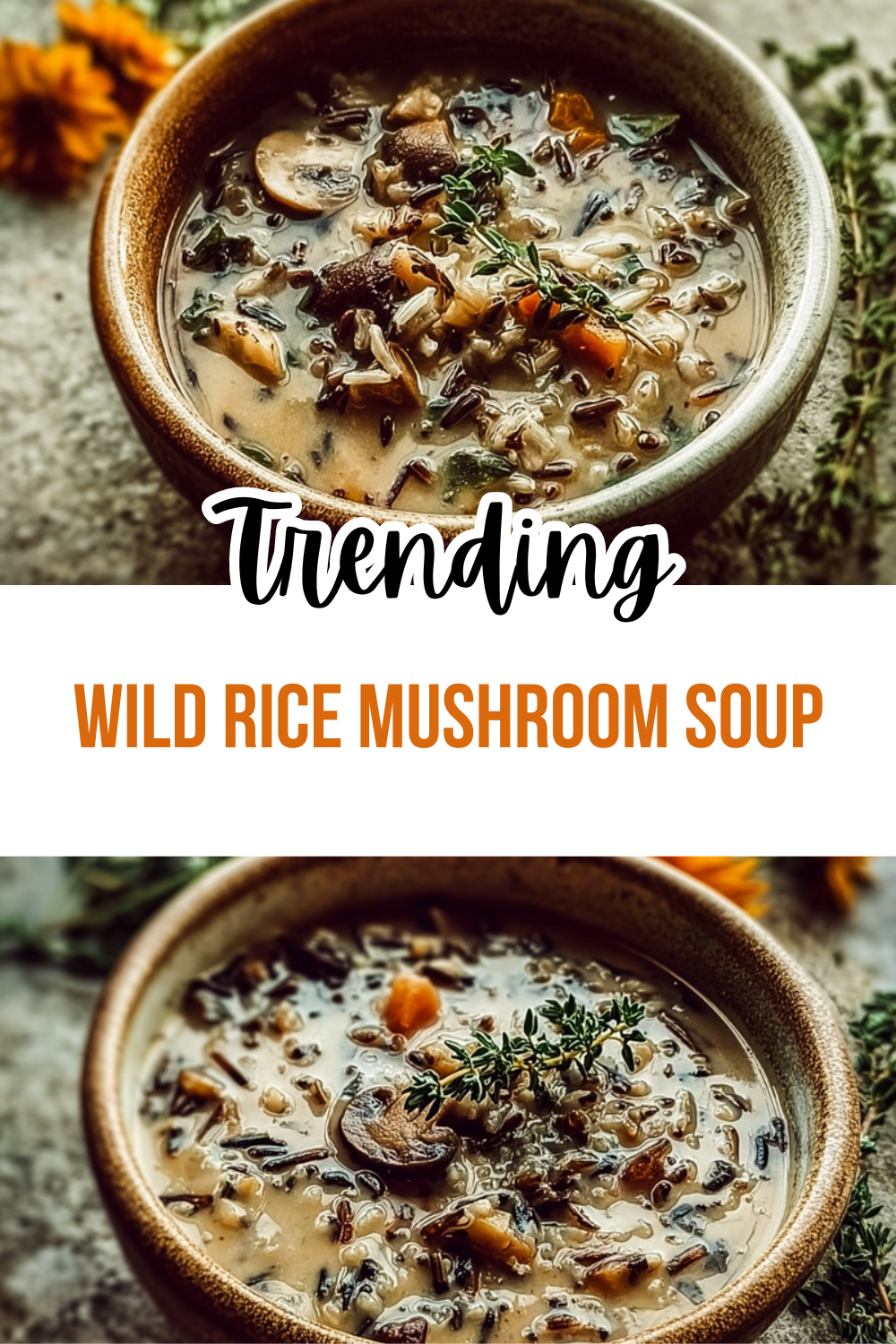Wild Rice Mushroom Soup