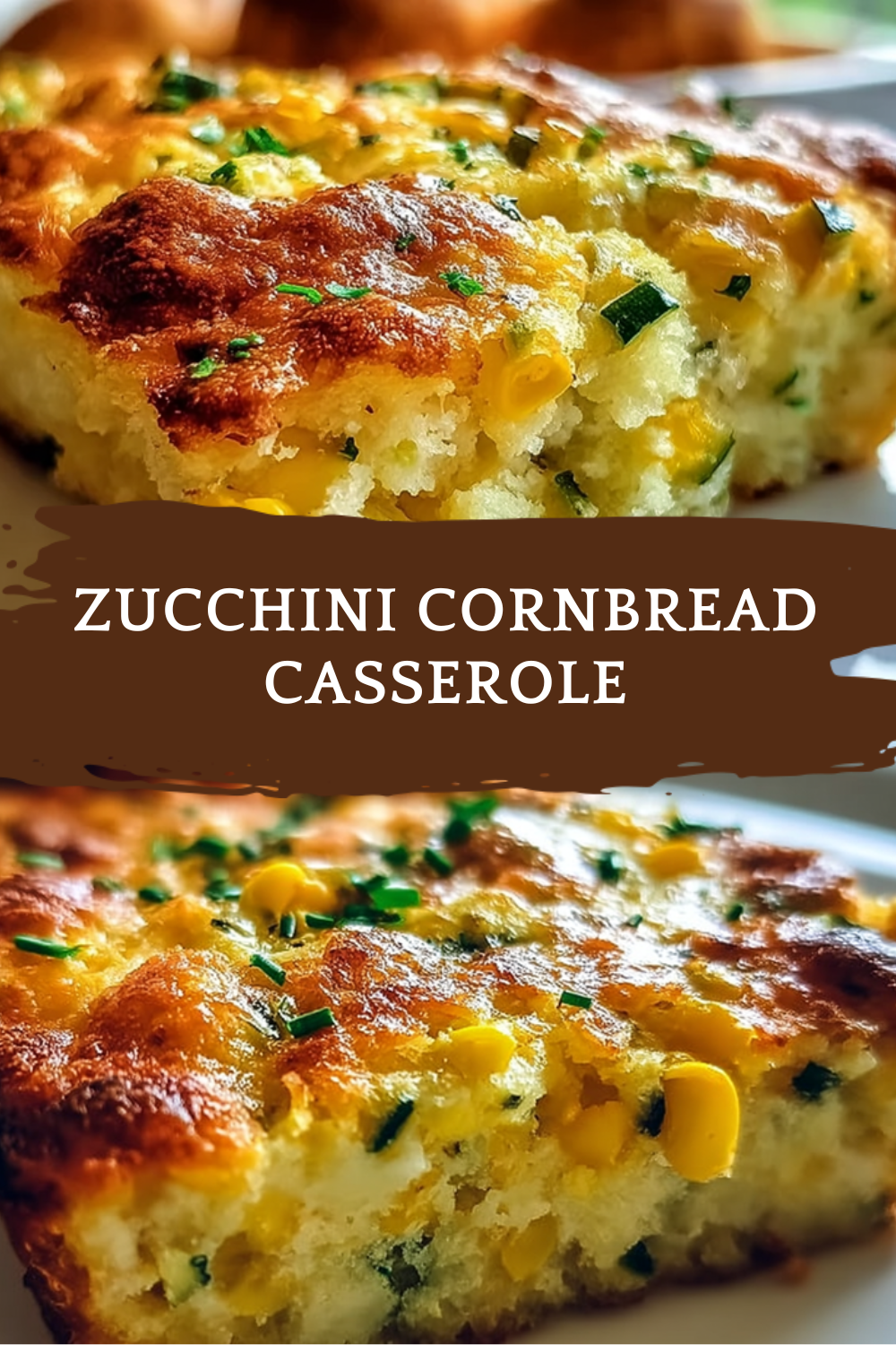 Zucchini Cornbread Casserole