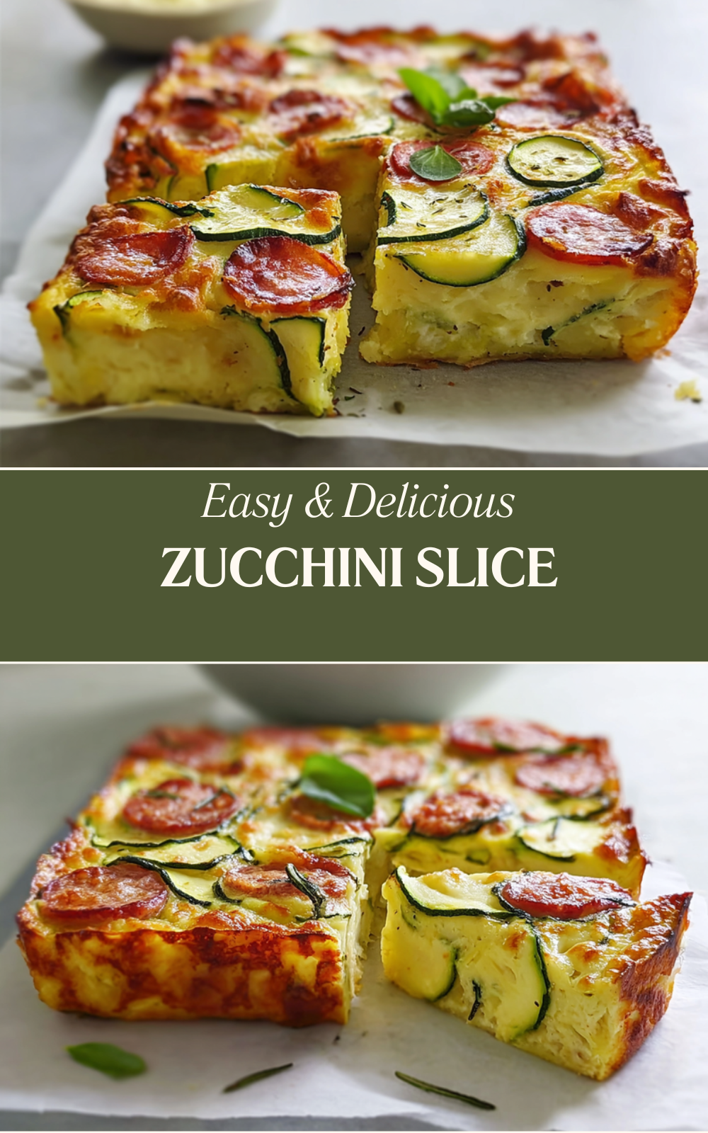 Zucchini Slice