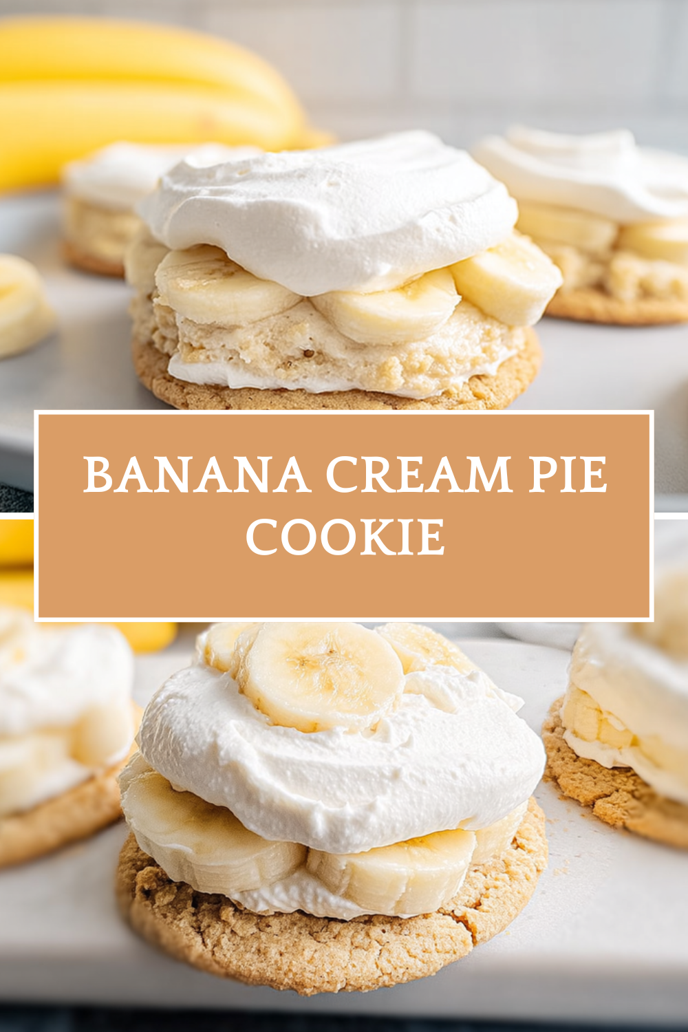 Banana Cream Pie Cookie