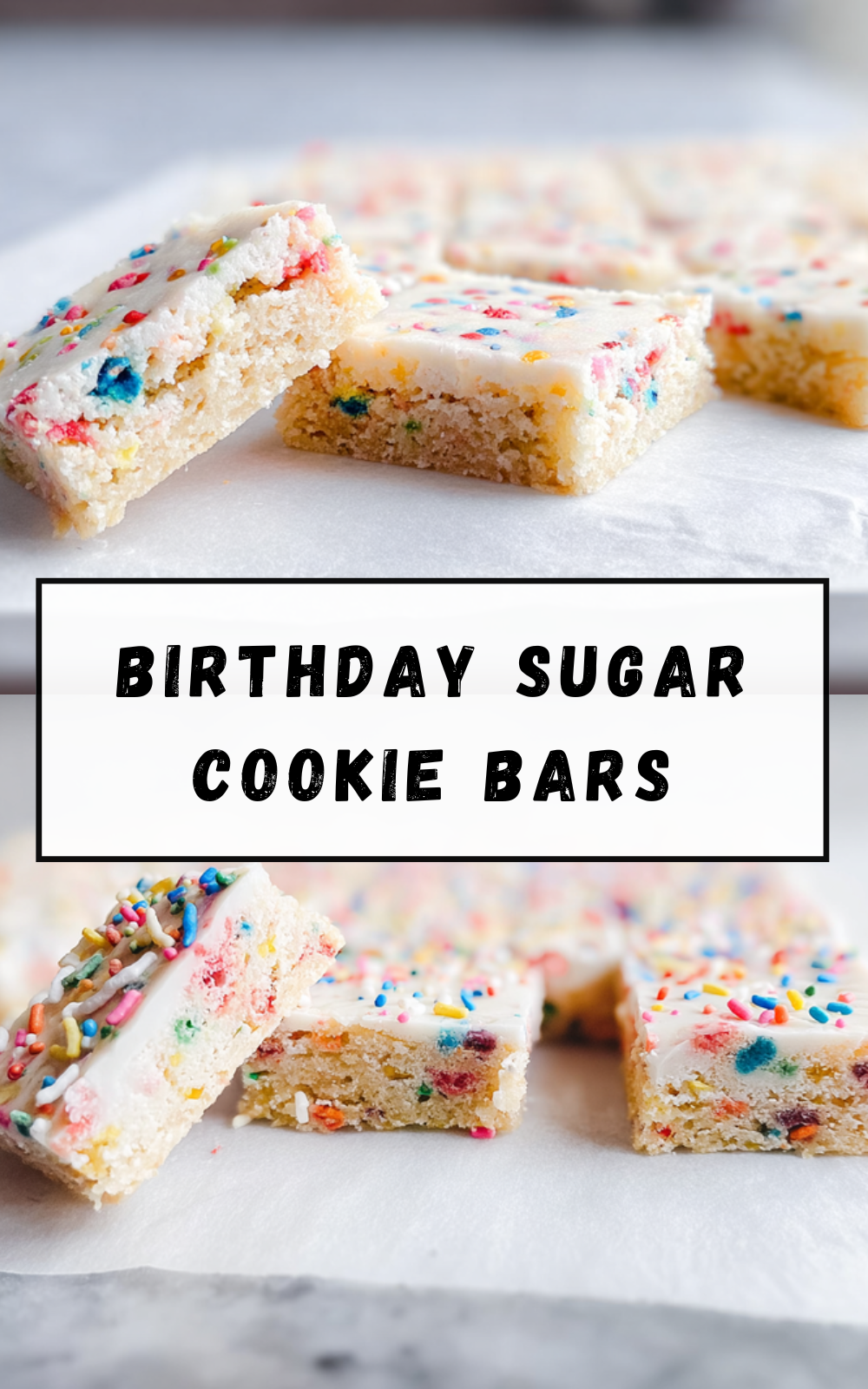 Birthday Sugar Cookie Bars