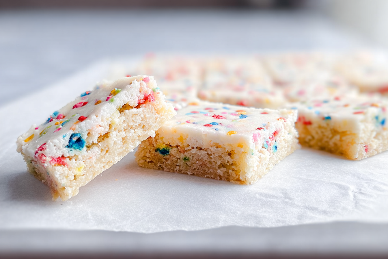 Birthday Sugar Cookie Bars
