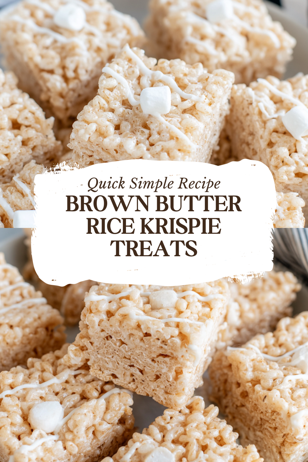 Brown Butter Rice Krispie Treats