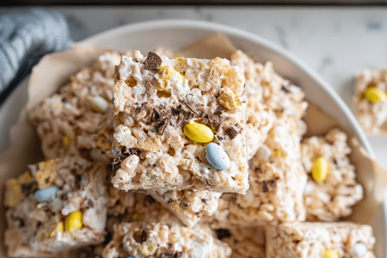 Cadbury Egg Rice Krispy Treats 98.Png