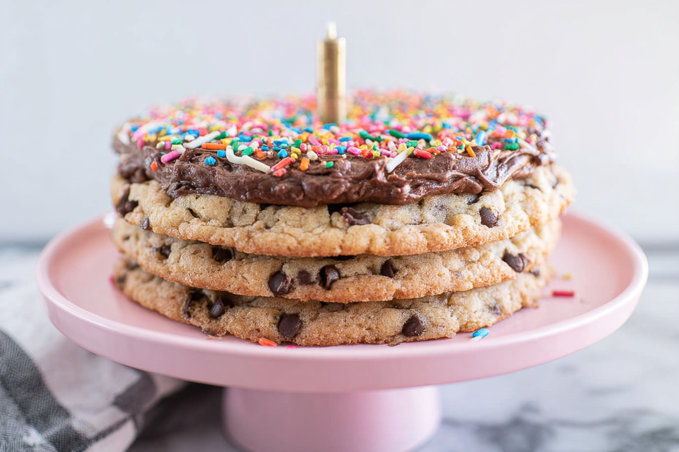 Chocolate Chip Cookie Cake