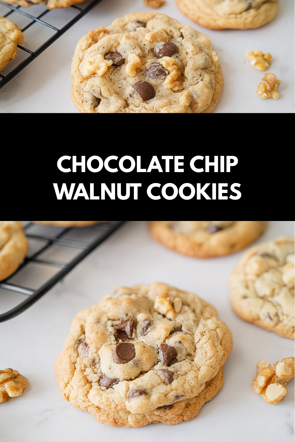 Chocolate Chip Walnut Cookies