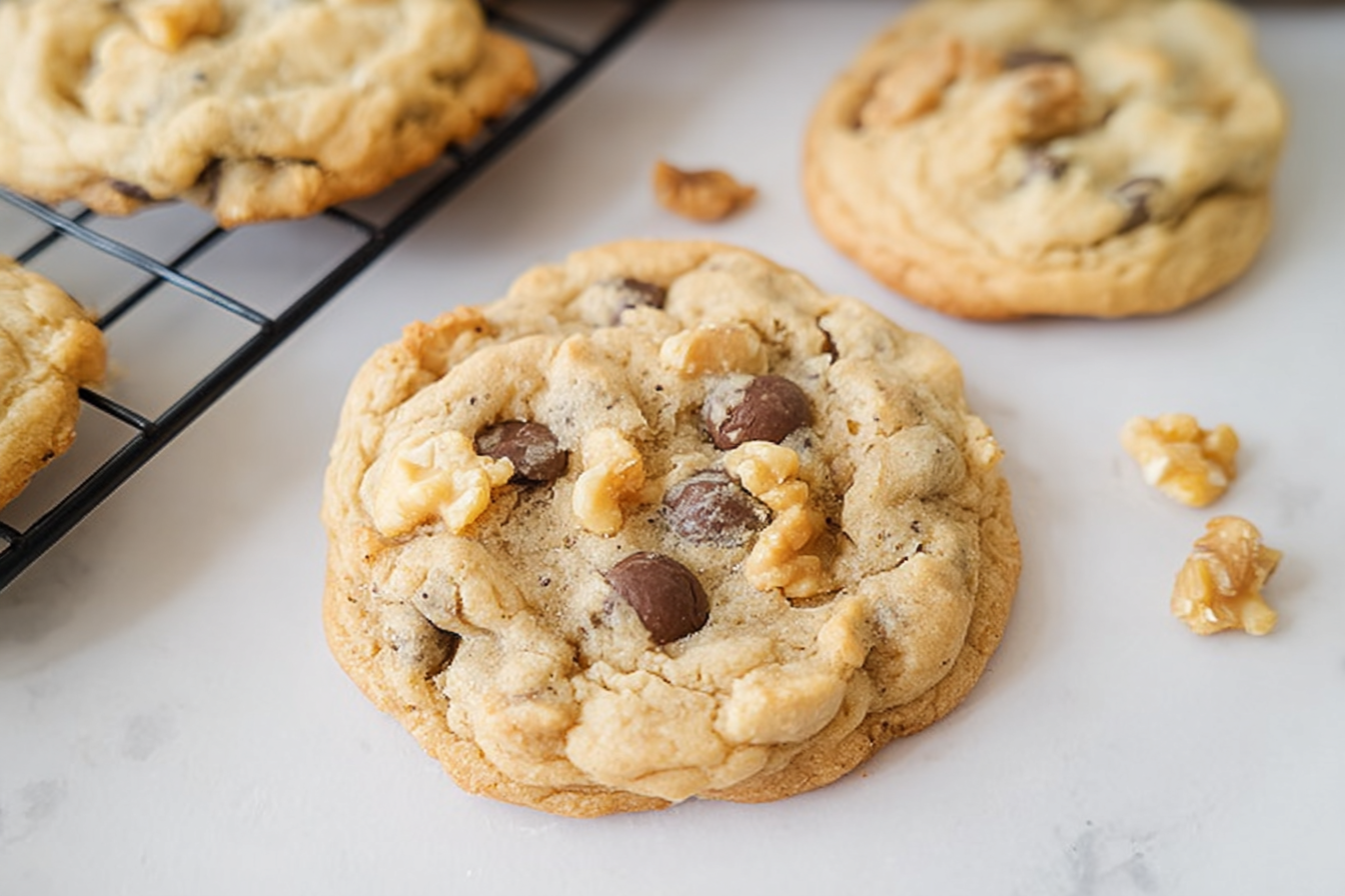 Chocolate Chip Walnut Cookies