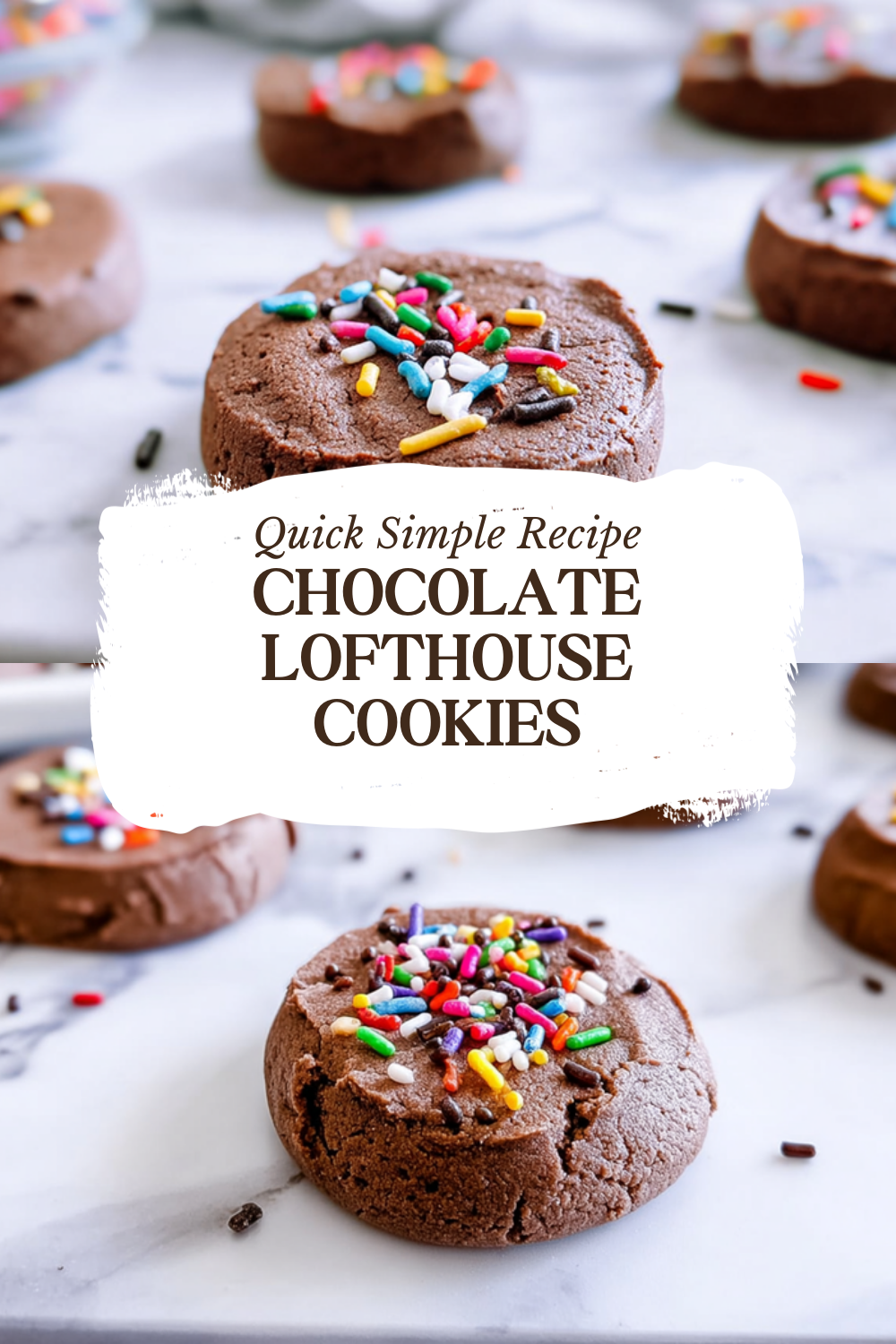 Chocolate Lofthouse Cookies