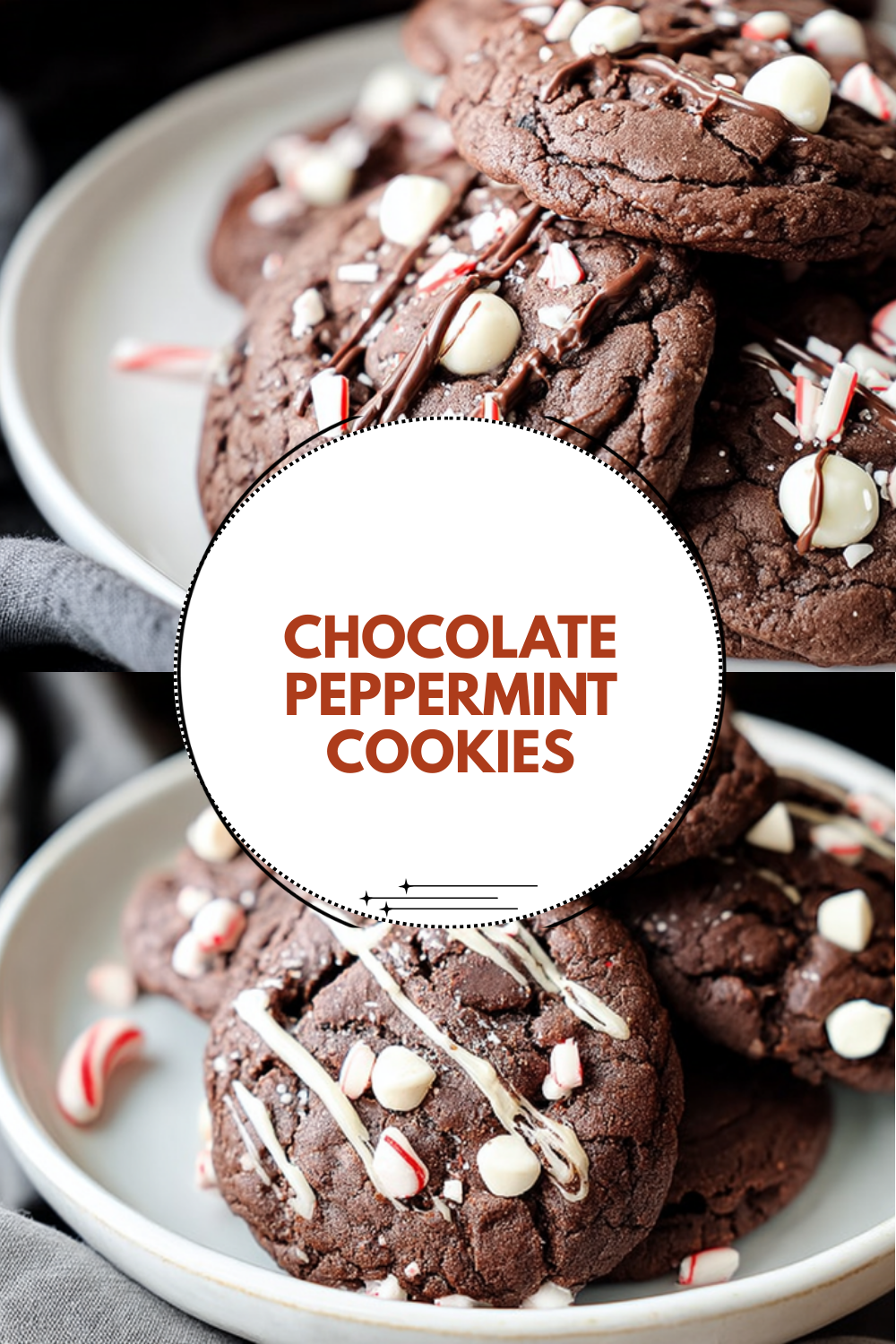Chocolate Peppermint Cookies