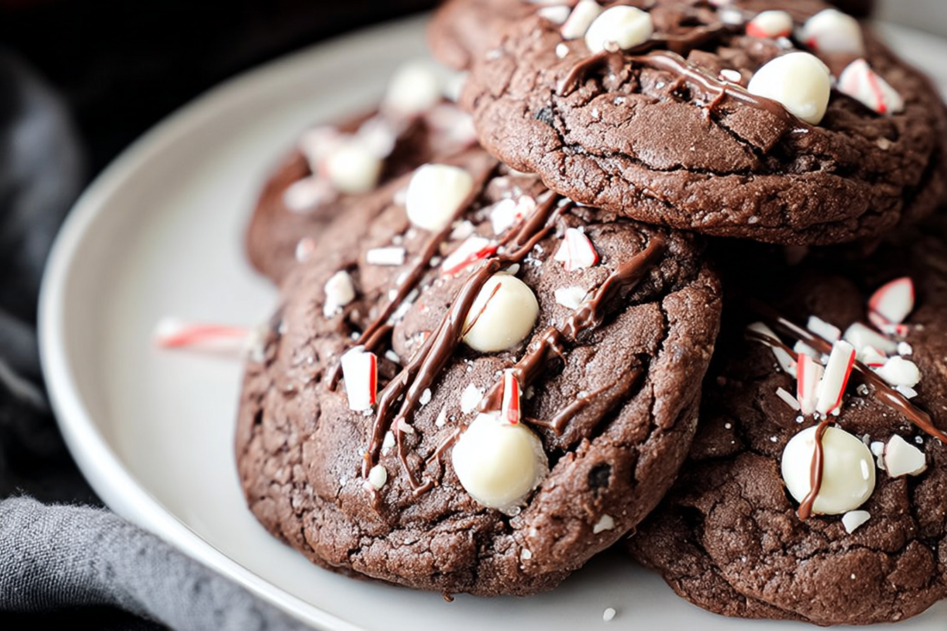 Chocolate Peppermint Cookies