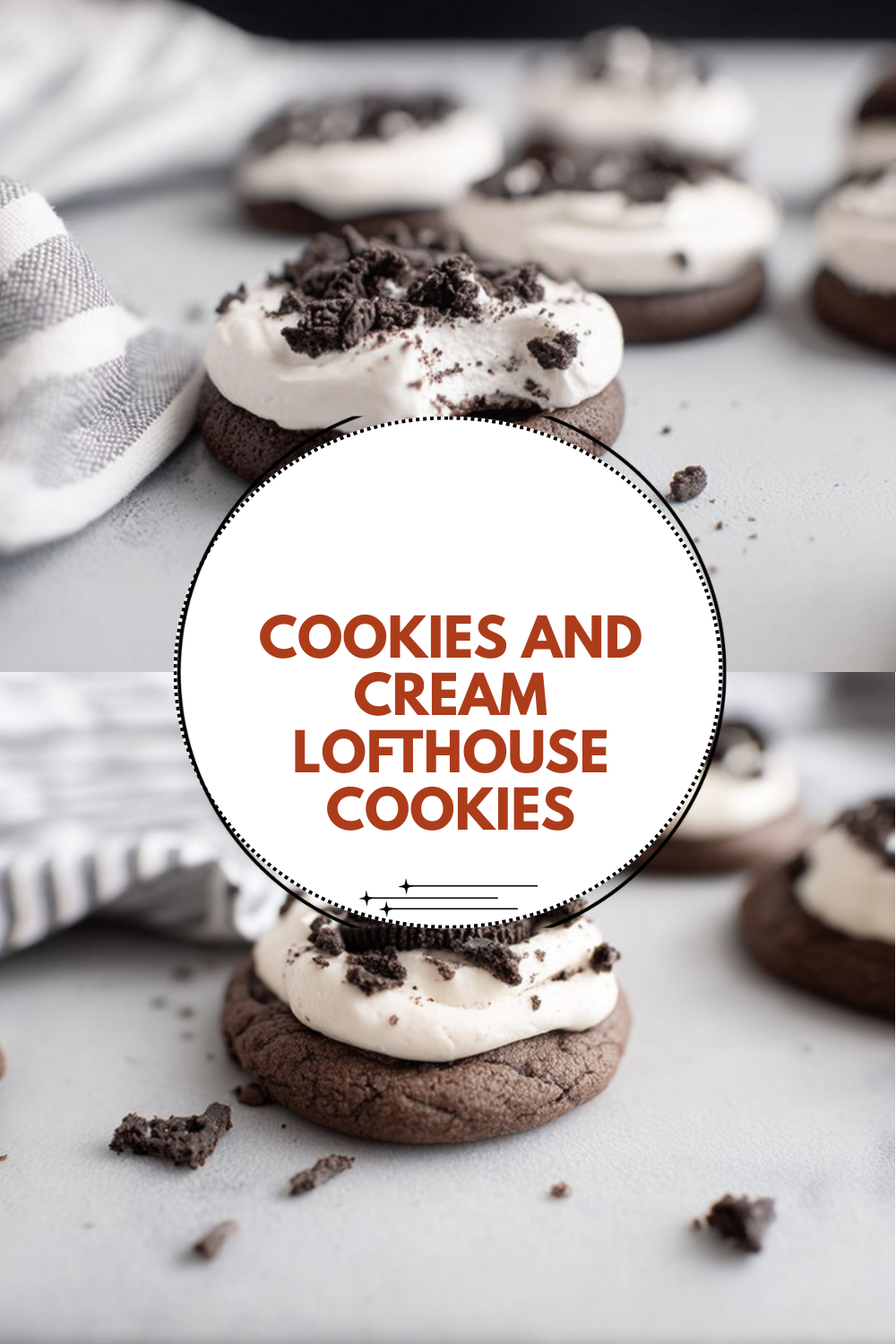 Cookies And Cream Lofthouse Cookies