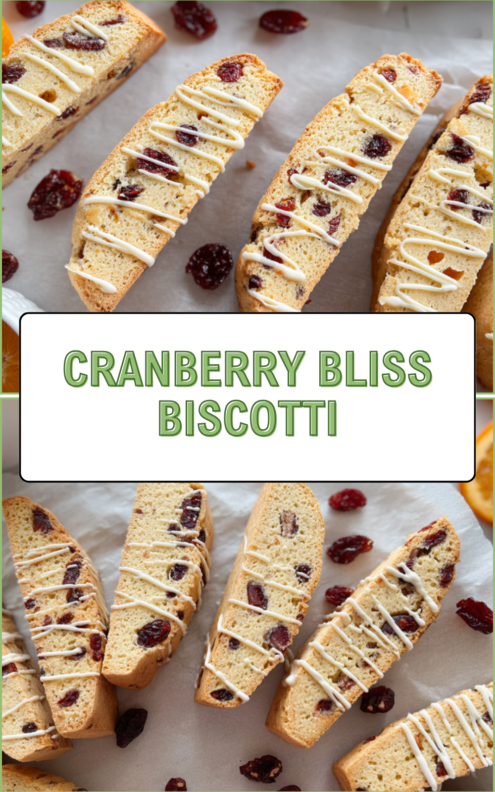 Cranberry Bliss Biscotti