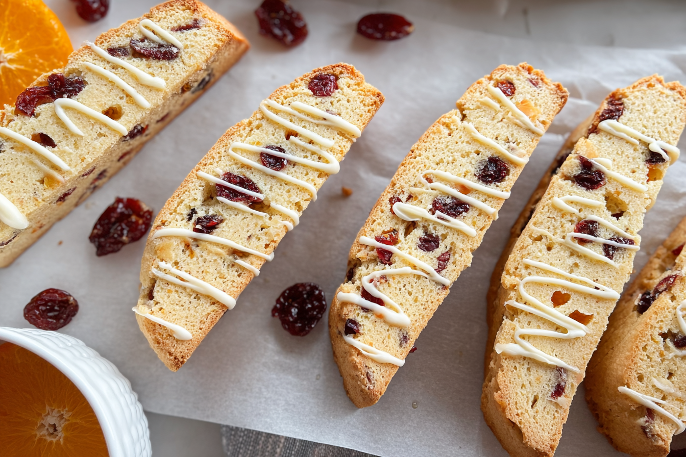 Cranberry Bliss Biscotti