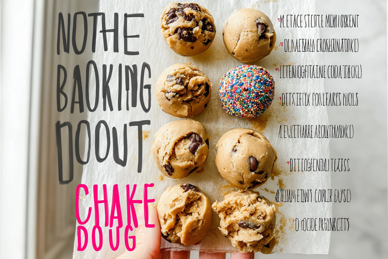 Edible Cookie Dough Recipe That's Safe To Eat Raw