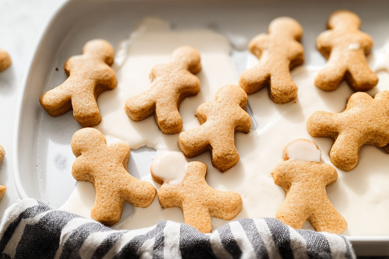 Gingerbread Meltaway Cookies