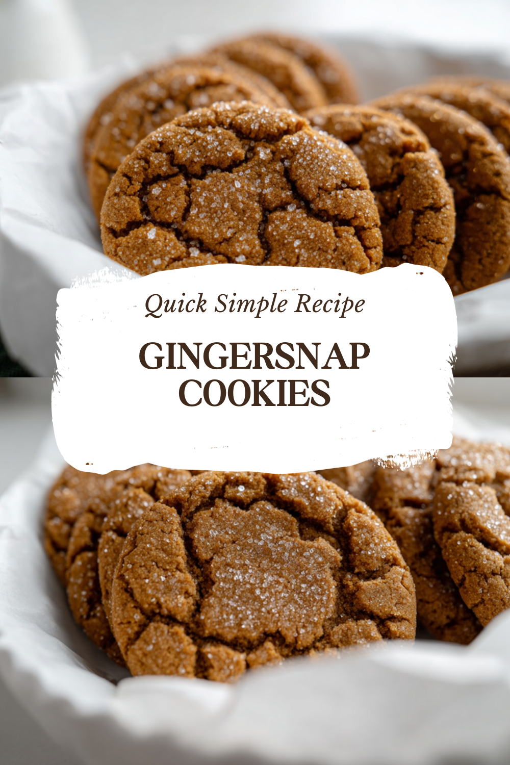 Gingersnap Cookies