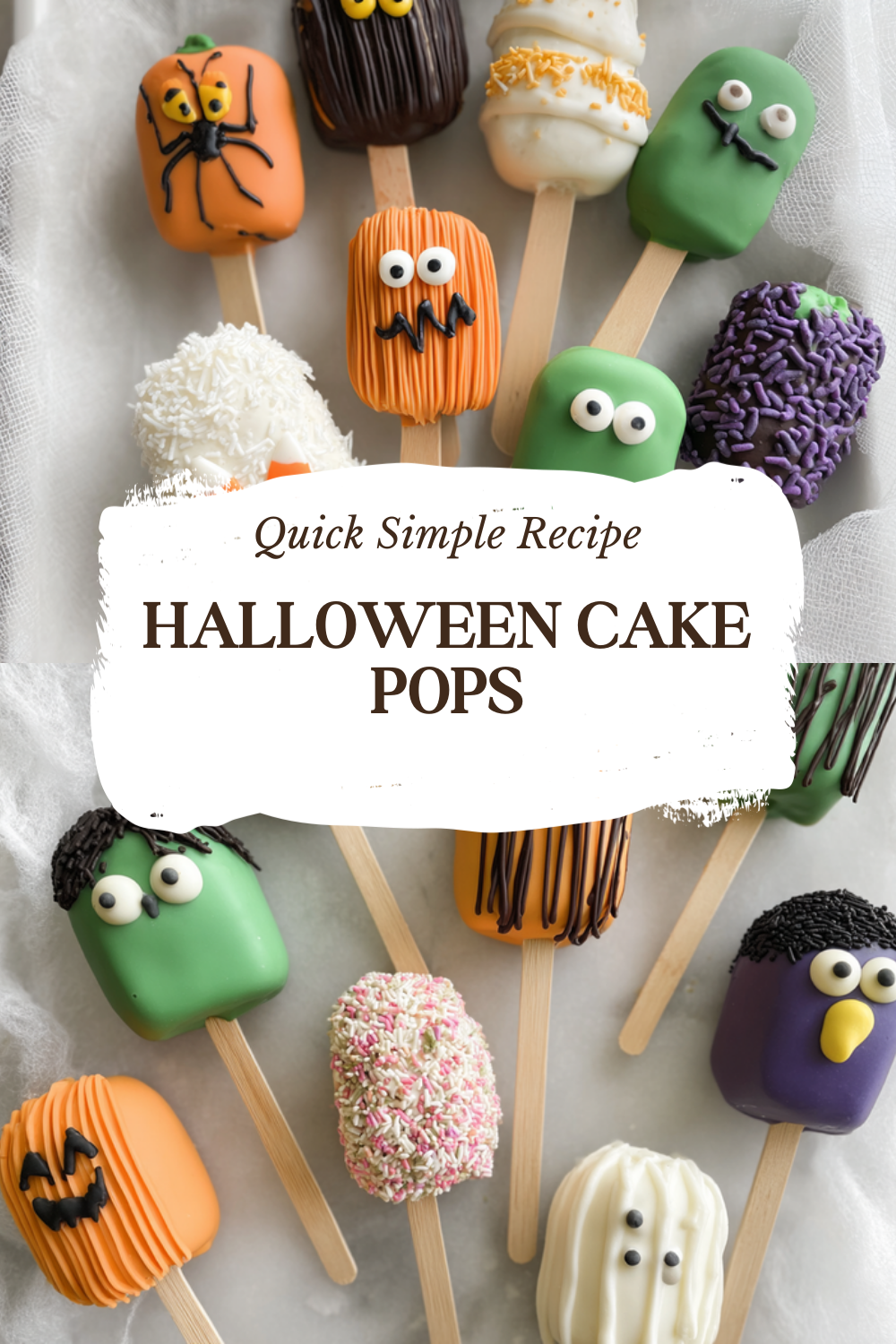 Halloween Cake Pops