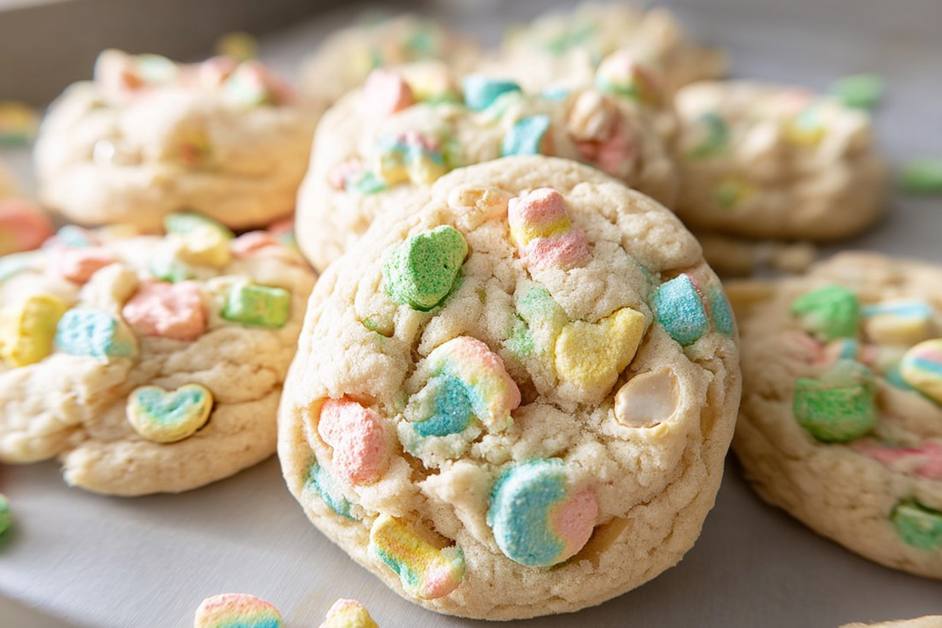Lucky Charms Cookies