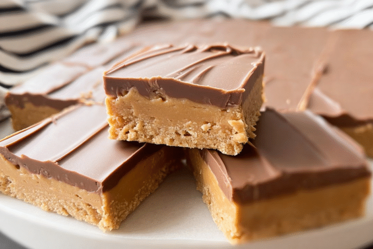 No Bake Peanut Butter Bars 10.Png