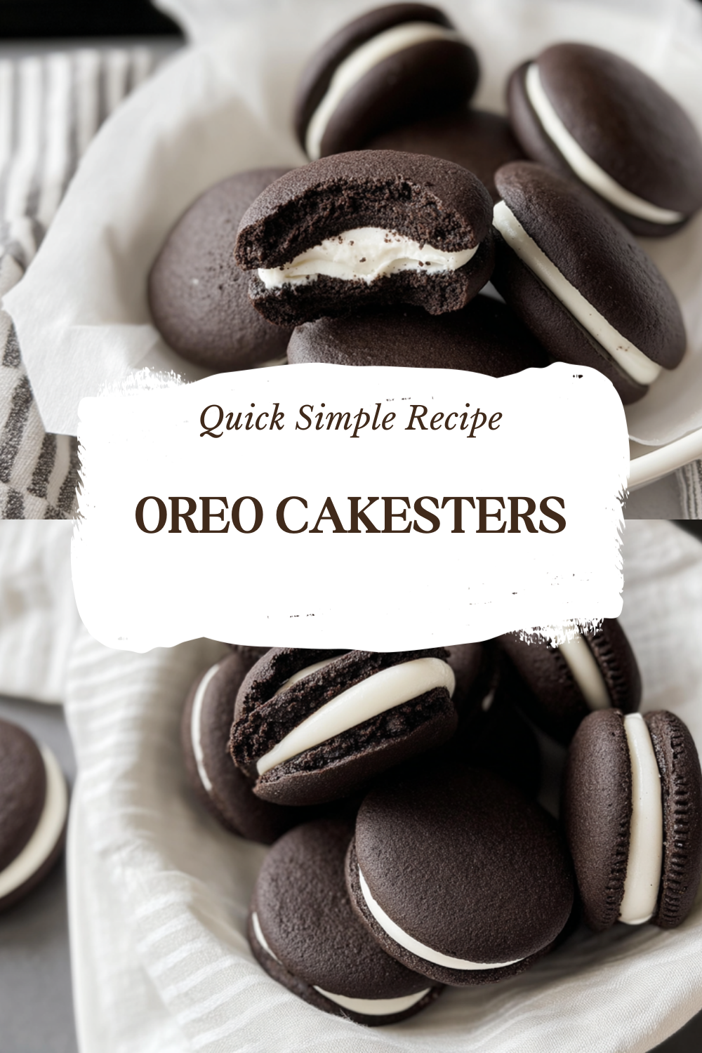 Oreo Cakesters
