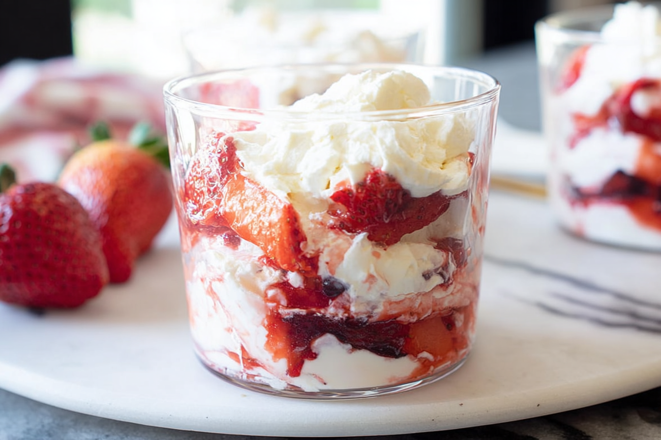 Strawberries And Cream Cookies