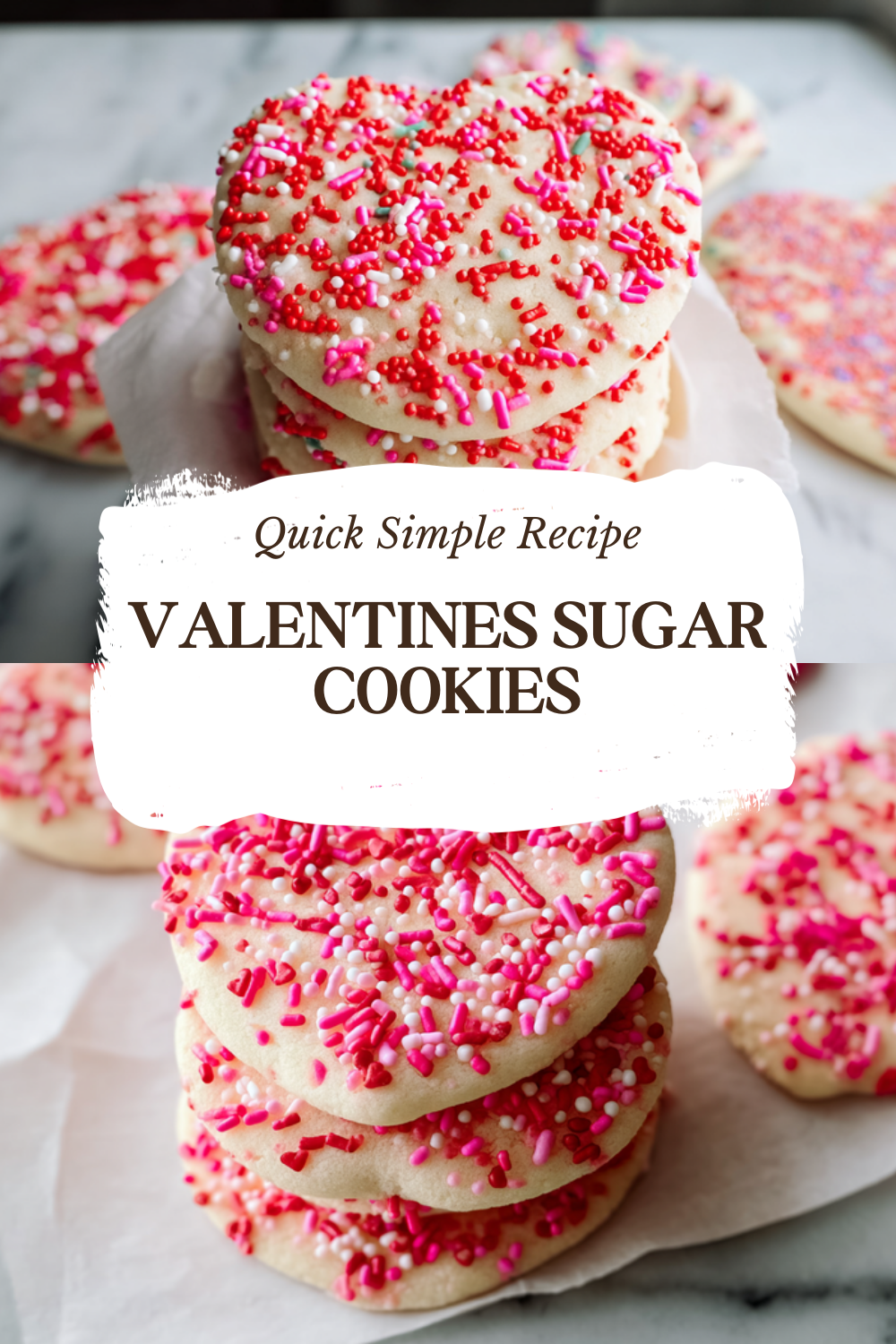 Valentines Sugar Cookies