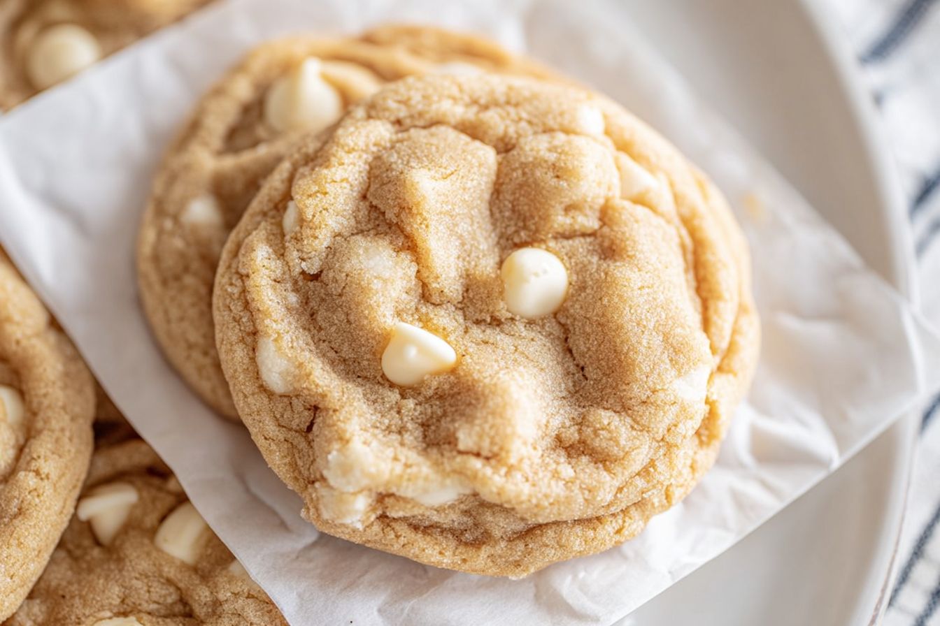 White Chocolate Chip Cookies