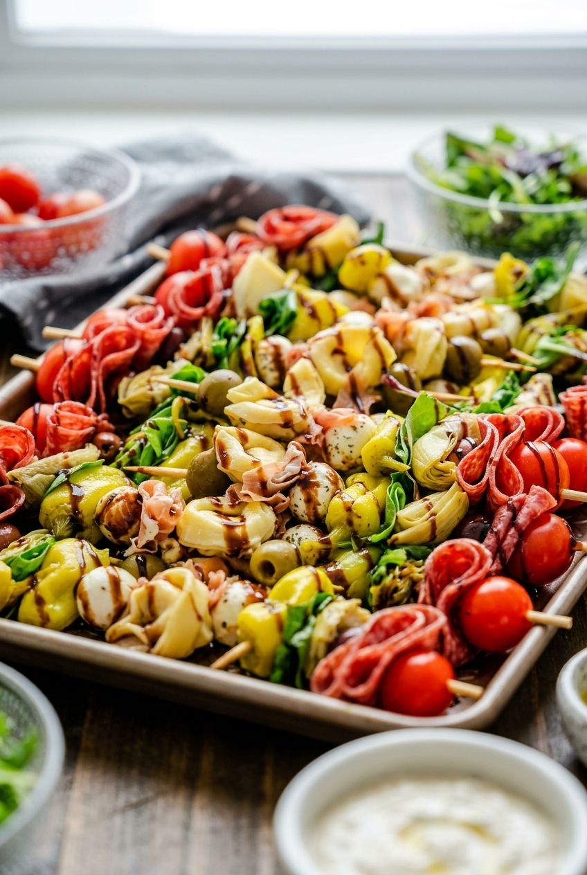Antipasto Skewers