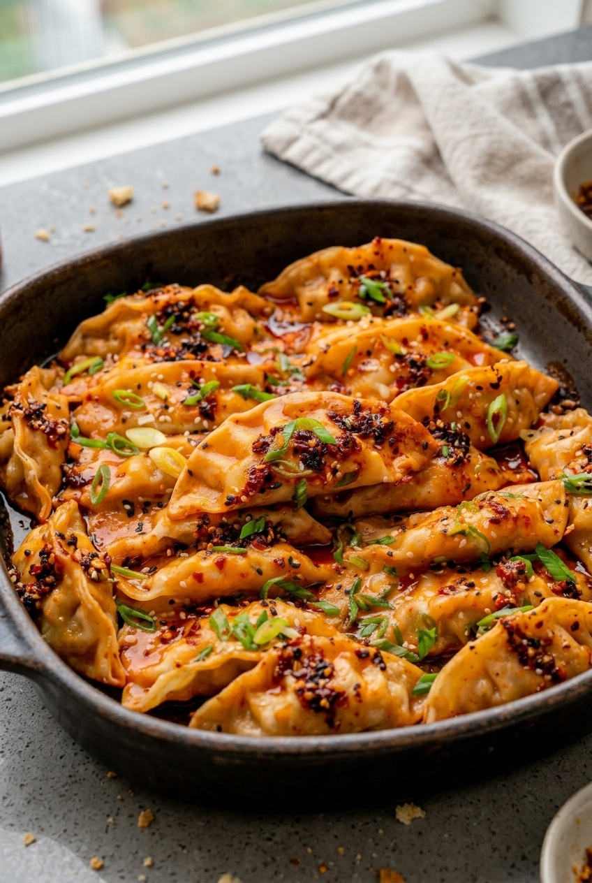 Baked Dumplings Recipe