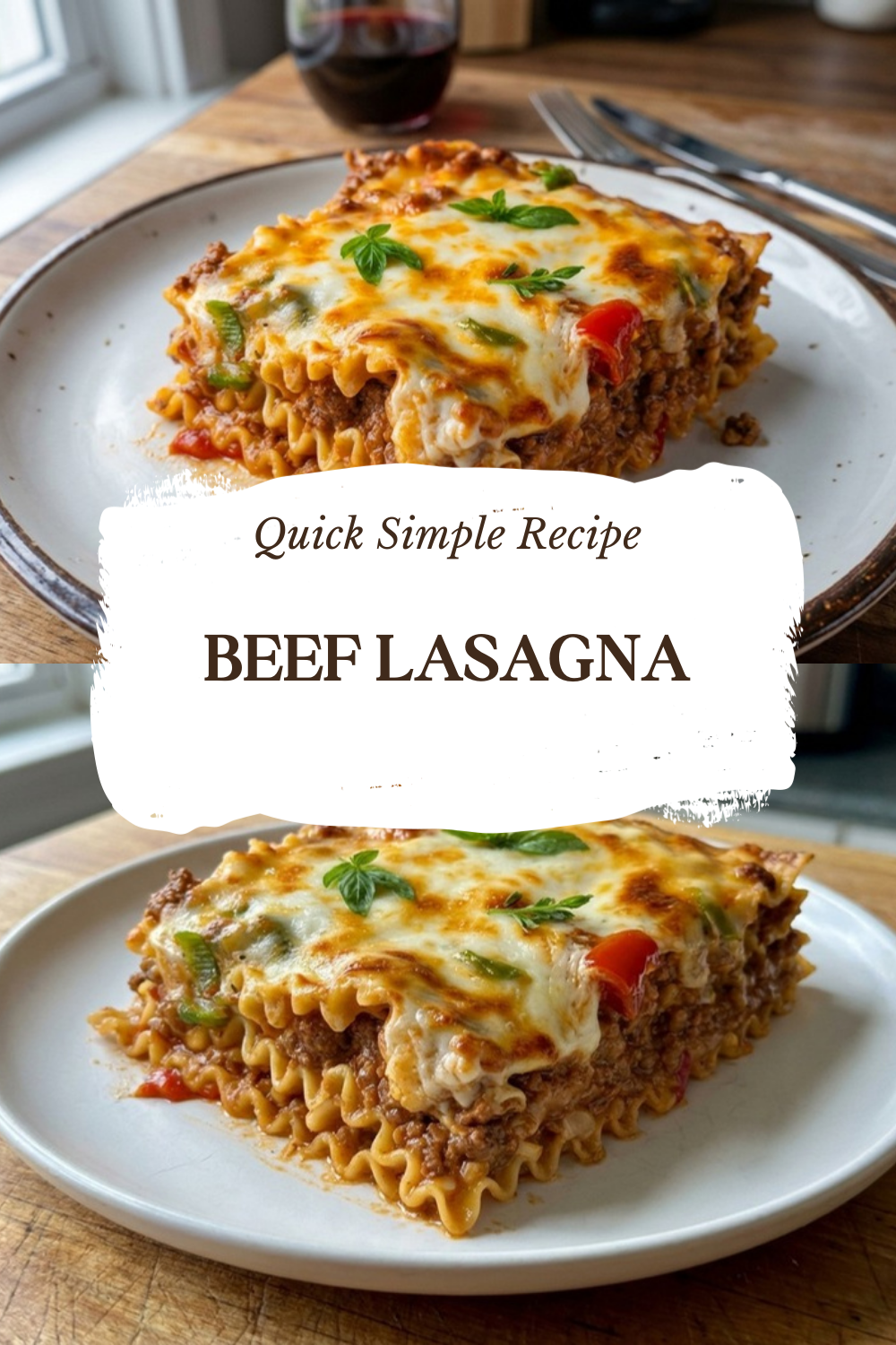 Beef Lasagna