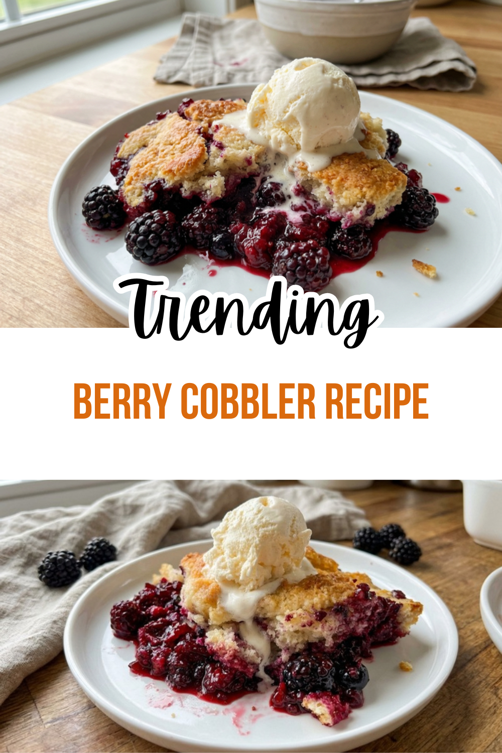 Berry Cobbler Recipe