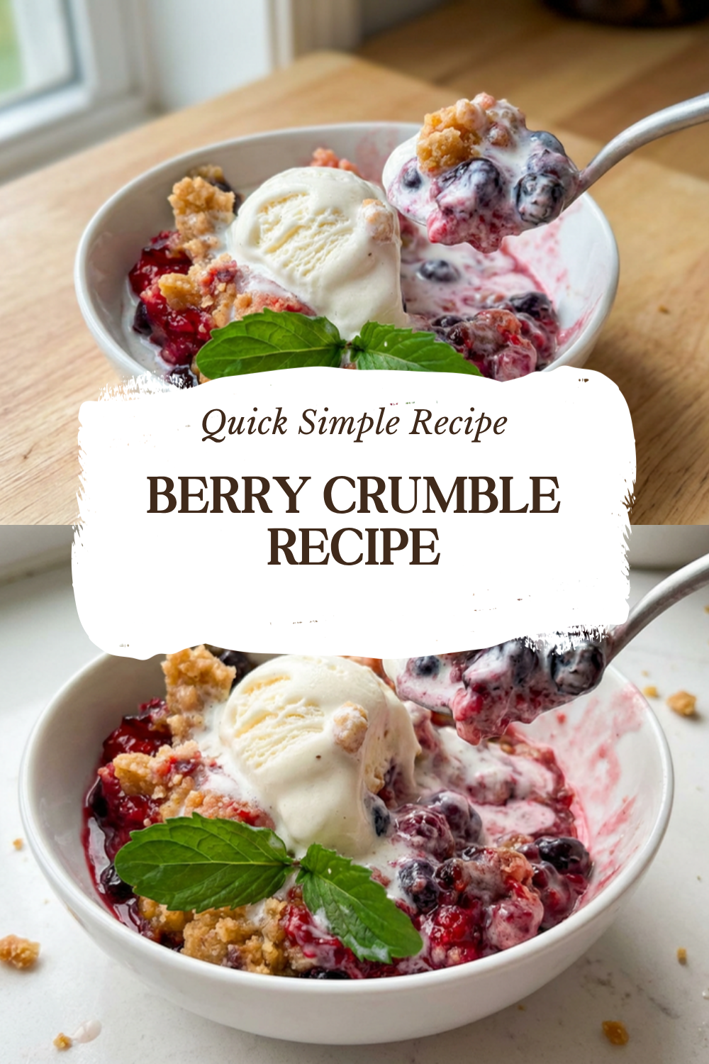 Berry Crumble Recipe