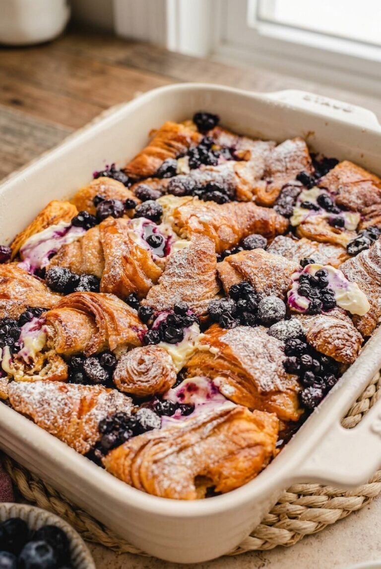 Blueberry Croissant French Toast Bake 44.Png