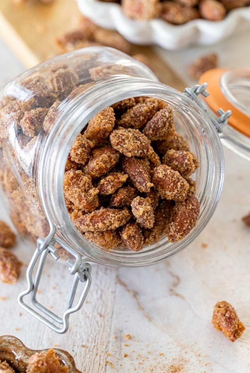 Candied Almonds Cinnamon Sugar Recipe 6 Candied Almonds