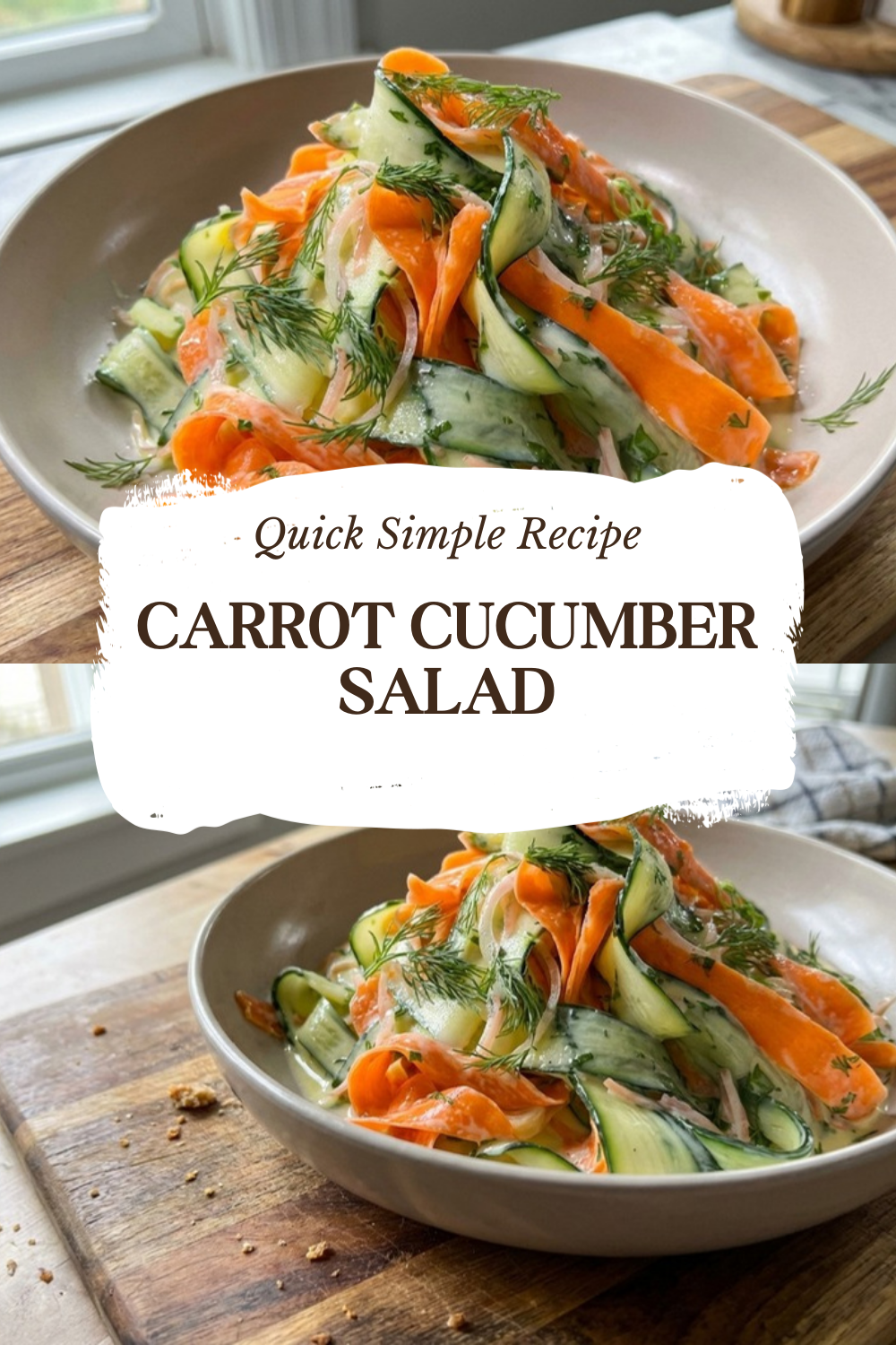 Carrot Cucumber Salad