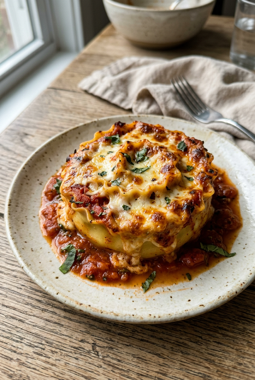 Cheesy Lasagna Rolls