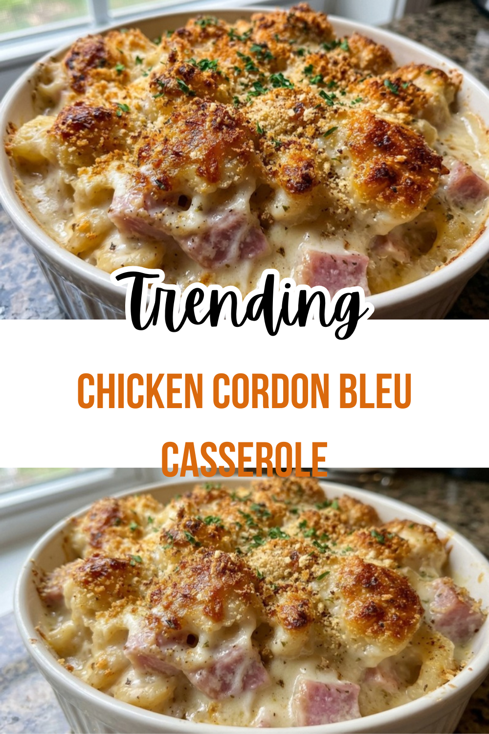 Chicken Cordon Bleu Casserole